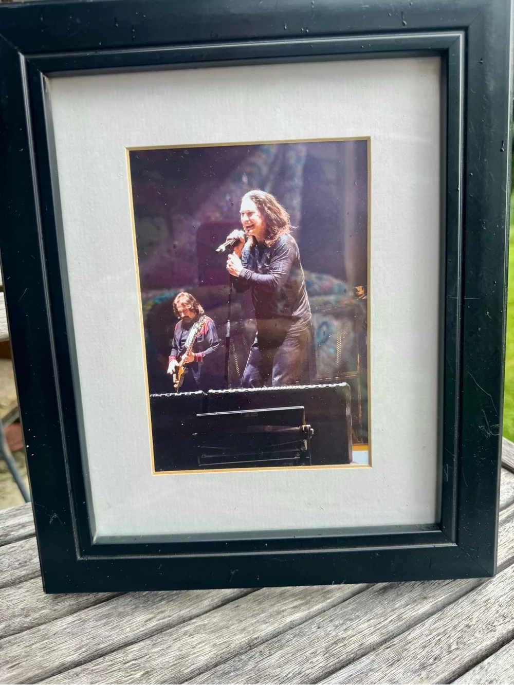 Original Black Sabbath Final Tour 2016 Front Row Photo – Ozzy Osbourne – Framed - Picture 6 of 7
